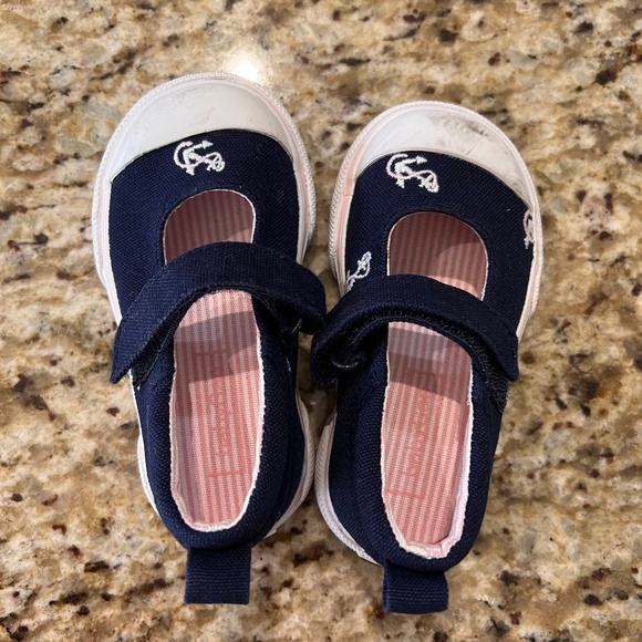 VINTAGE BABY GAP CANVAS sneakers Toddler size 6 - Picture 4 of 17